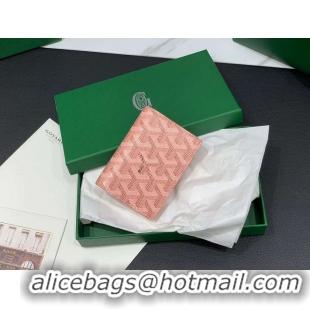 Grade Quality Goyard Saint-Marc Card Holders Wallet 8035 Powder Pink 2023