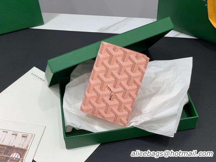 Well Crafted Goyard Original Card Holder 020093 Powder Pink