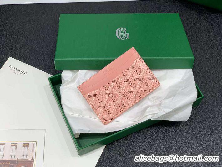 Grade Design Goyard Saint-Sulpice Card Case Wallet 020090 Powder Pink 2023