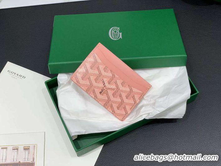 Grade Design Goyard Saint-Sulpice Card Case Wallet 020090 Powder Pink 2023