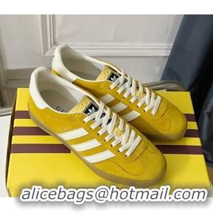 Unique Style adidas x Gucci Gazelle Low-top Sneakers in Suede Yellow 081019