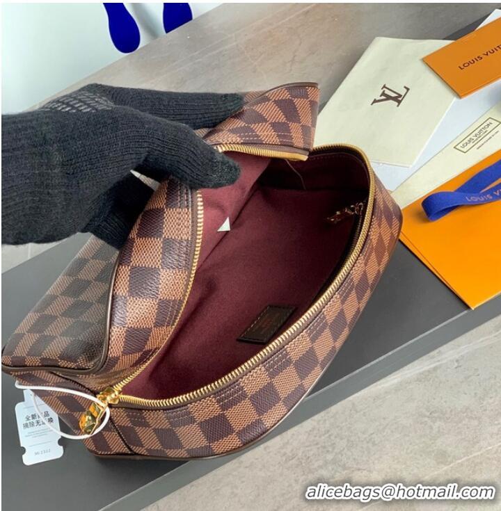 Super Quality Louis Vuitton Damier Ebene Canvas Dopp Kit M47528-11