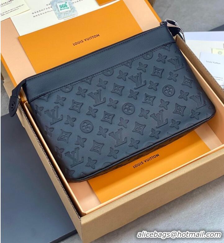 Best Price Louis Vuitton Pochette Voyage Souple M82545 Black