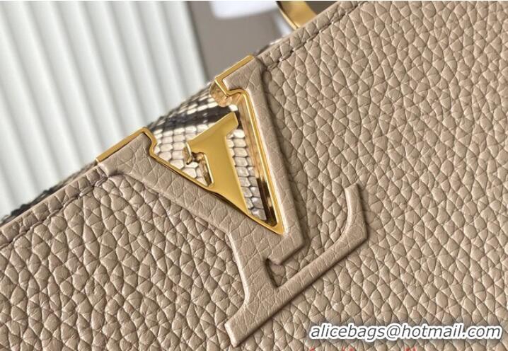 Grade Design Louis Vuitton Capucines BB N48865 Gray