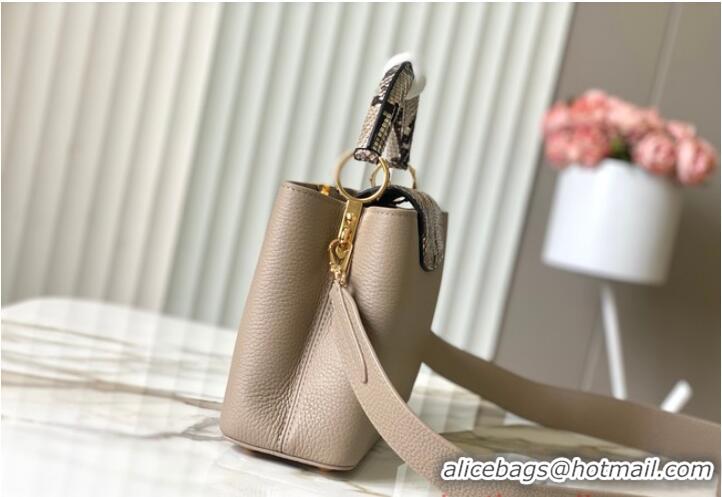 Grade Design Louis Vuitton Capucines BB N48865 Gray