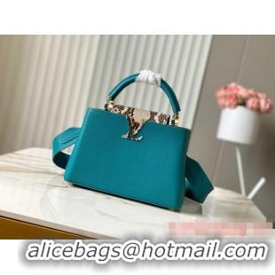 Low Cost Louis Vuitton Capucines BB N48865 Blue