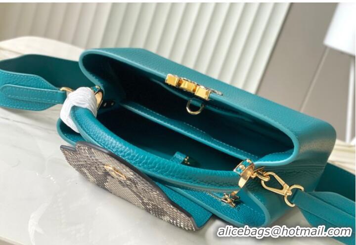 Low Cost Louis Vuitton Capucines BB N48865 Blue