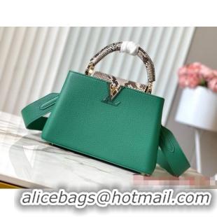 Top Quality Louis Vuitton Capucines BB N48865 Green