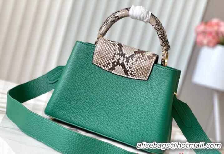 Top Quality Louis Vuitton Capucines BB N48865 Green