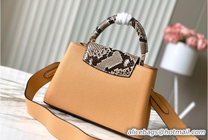 Promotional Louis Vuitton Capucines BB N48865 Apricot