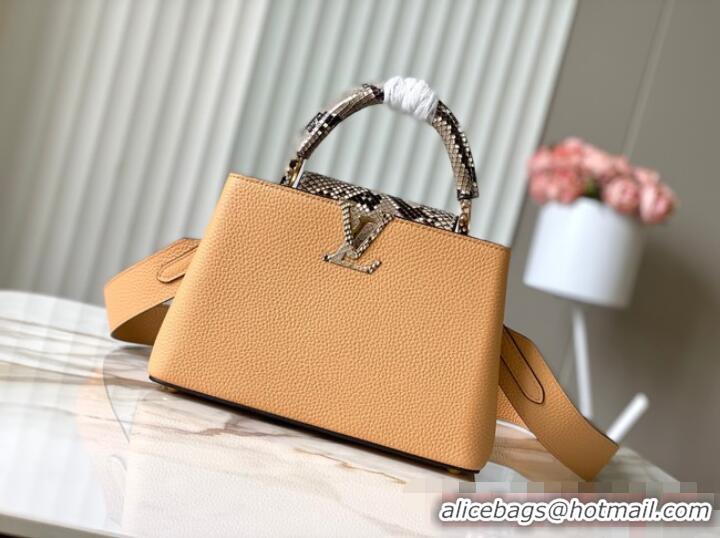 Promotional Louis Vuitton Capucines BB N48865 Apricot