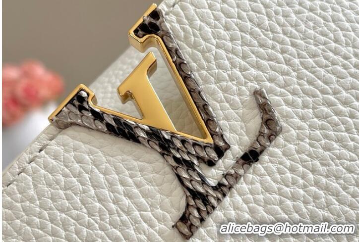 Trendy Design Louis Vuitton Capucines Mini N81209 white