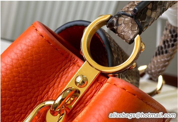 Unique Grade Louis Vuitton Capucines Mini N81209 Orange