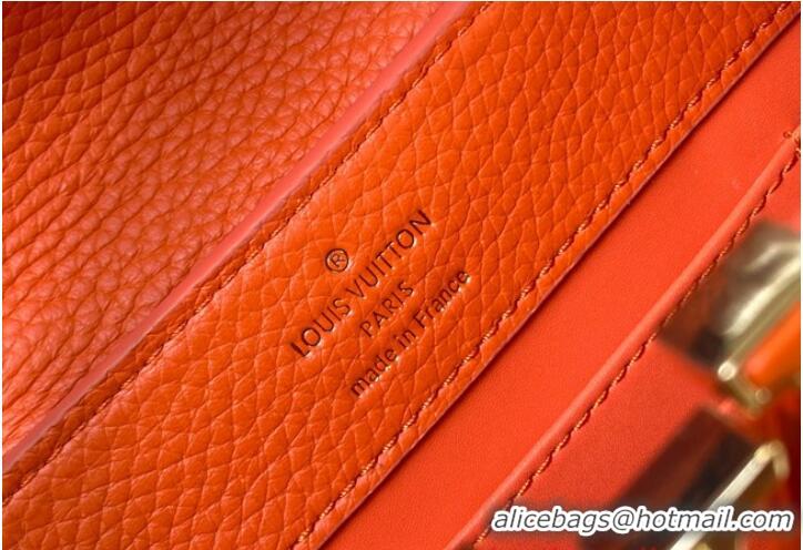 Unique Grade Louis Vuitton Capucines Mini N81209 Orange