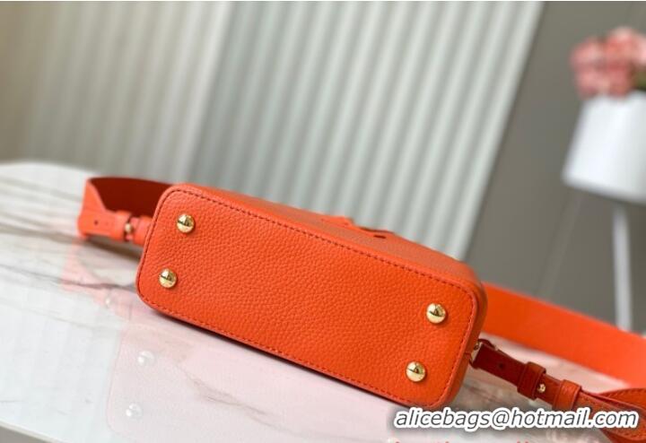 Unique Grade Louis Vuitton Capucines Mini N81209 Orange