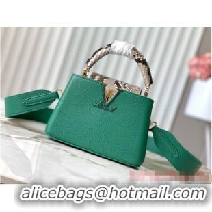 Super Quality Louis Vuitton Capucines Mini N81209 Green