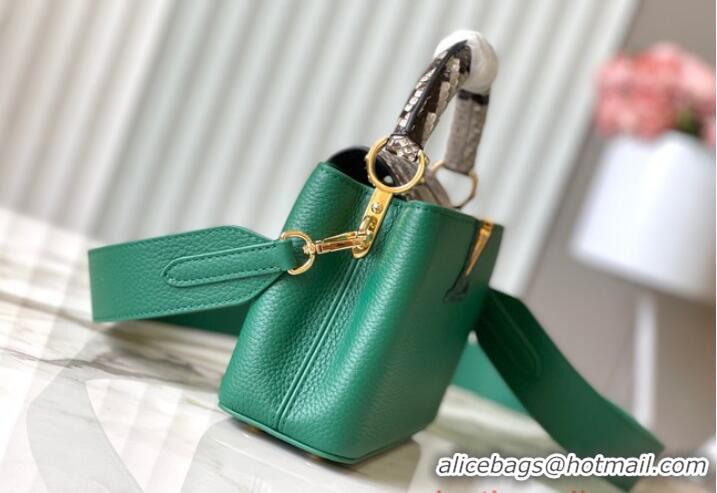 Super Quality Louis Vuitton Capucines Mini N81209 Green