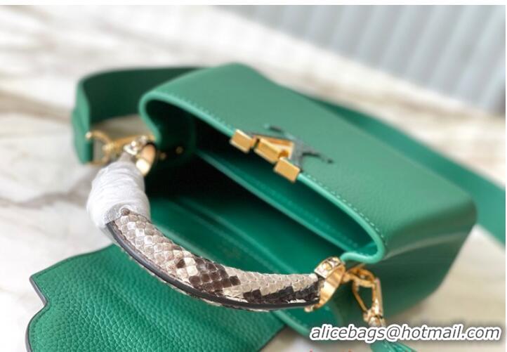 Super Quality Louis Vuitton Capucines Mini N81209 Green