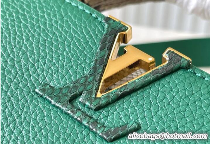 Super Quality Louis Vuitton Capucines Mini N81209 Green