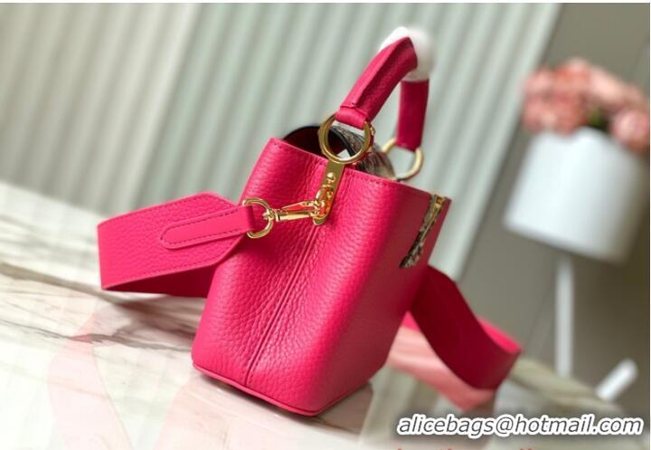 Buy Inexpensive Louis Vuitton Capucines Mini N81209 Rose