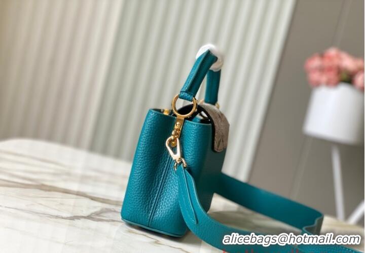 New Design Louis Vuitton Capucines Mini N81209 light blue