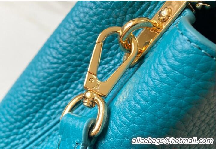 New Design Louis Vuitton Capucines Mini N81209 light blue