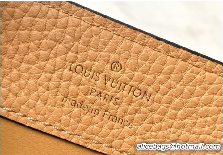 Buy Cheapest Louis Vuitton Capucines Mini N81209 Apricot