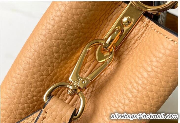 Buy Cheapest Louis Vuitton Capucines Mini N81209 Apricot