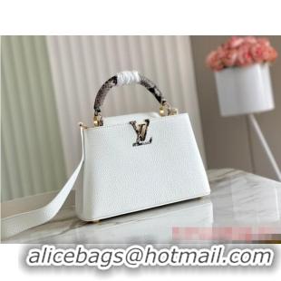 Super Quality Louis Vuitton Capucines BB N48865 White