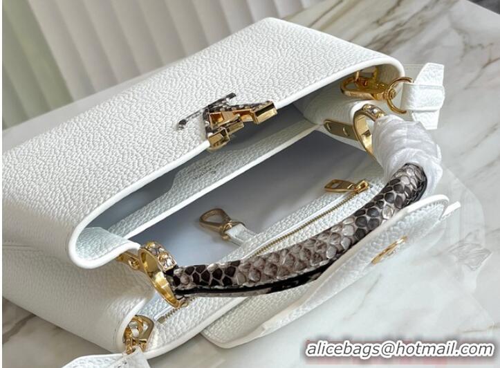 Super Quality Louis Vuitton Capucines BB N48865 White