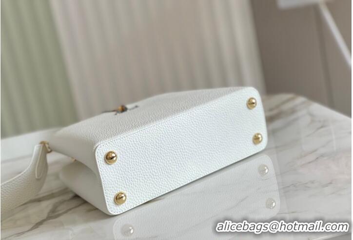 Super Quality Louis Vuitton Capucines BB N48865 White