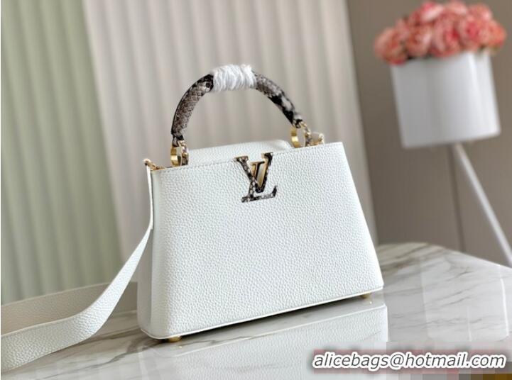 Super Quality Louis Vuitton Capucines BB N48865 White