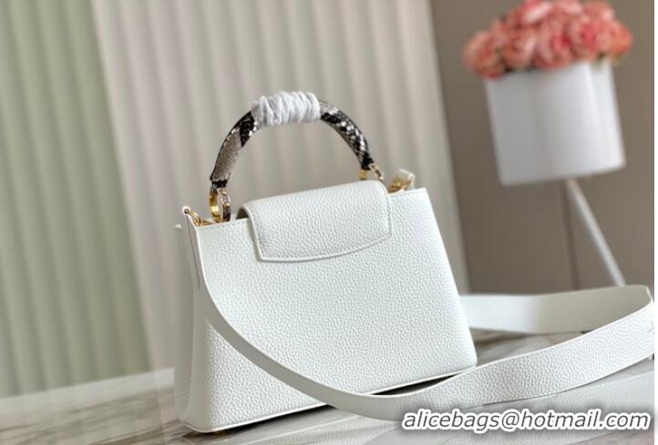 Super Quality Louis Vuitton Capucines BB N48865 White