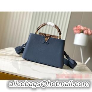 Top Quality Louis Vuitton Capucines BB N48865 Dark Blue