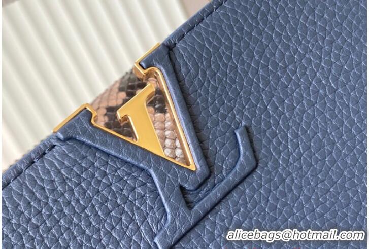 Top Quality Louis Vuitton Capucines BB N48865 Dark Blue