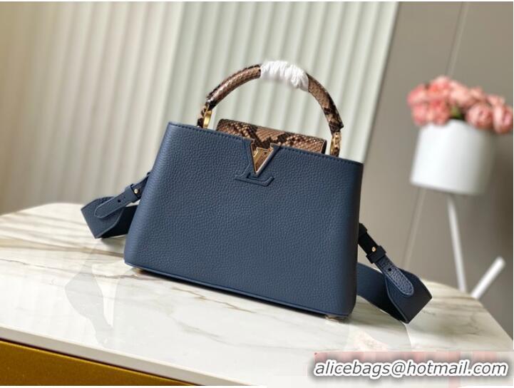 Top Quality Louis Vuitton Capucines BB N48865 Dark Blue