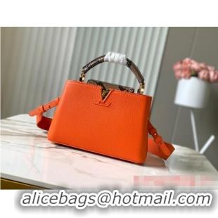 Grade Inexpensive Louis Vuitton Capucines BB N48865 Orange