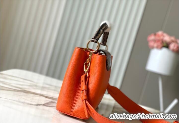 Grade Inexpensive Louis Vuitton Capucines BB N48865 Orange