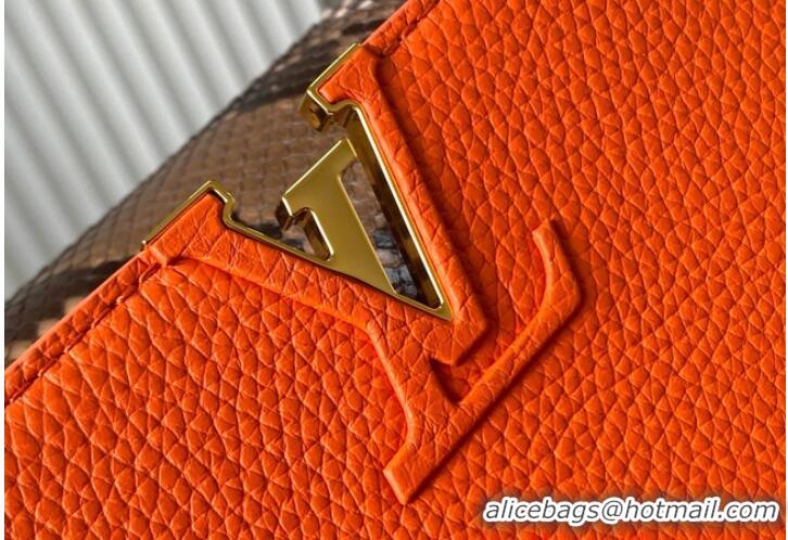 Grade Inexpensive Louis Vuitton Capucines BB N48865 Orange