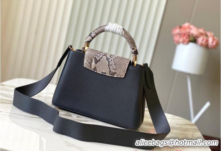 Top Quality Louis Vuitton Capucines BB N48865 Black