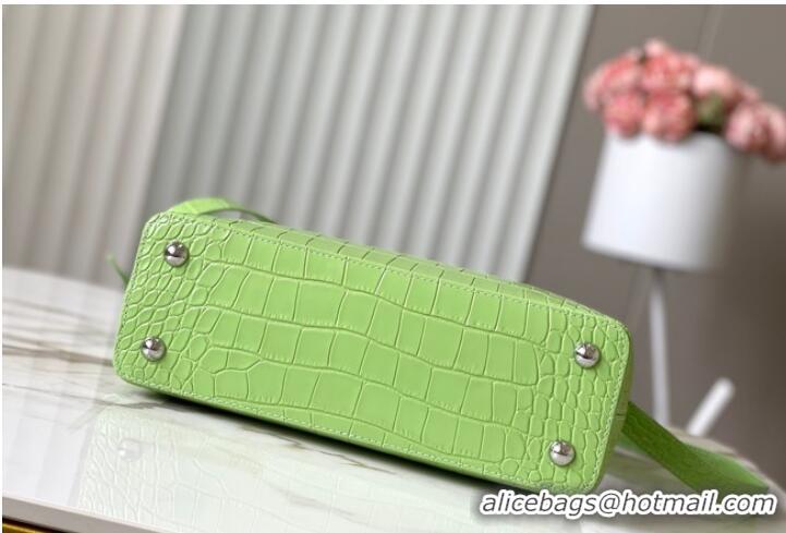 Buy Discount Louis Vuitton Capucines MM N93419 Light Green