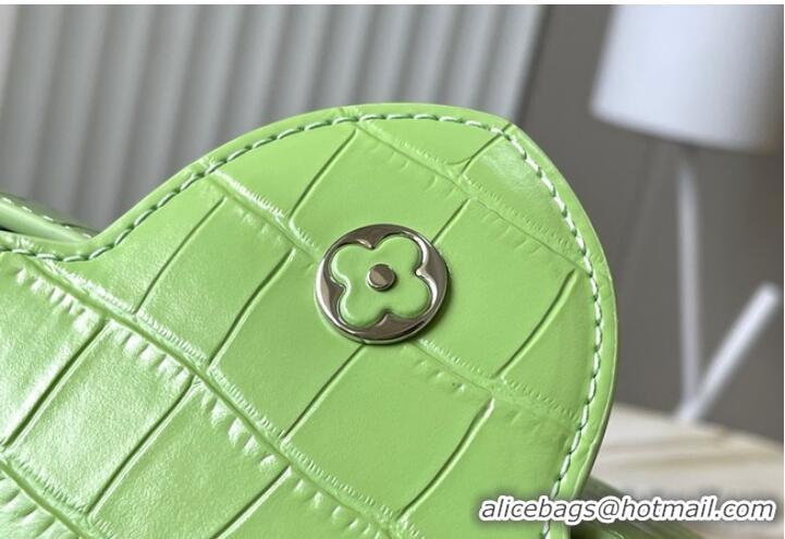 Reasonable Price Louis Vuitton Crocodile Capucines BB N48865 Light Green