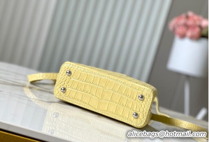 Super Quality Louis Vuitton Capucines Mini N81209 Yellow