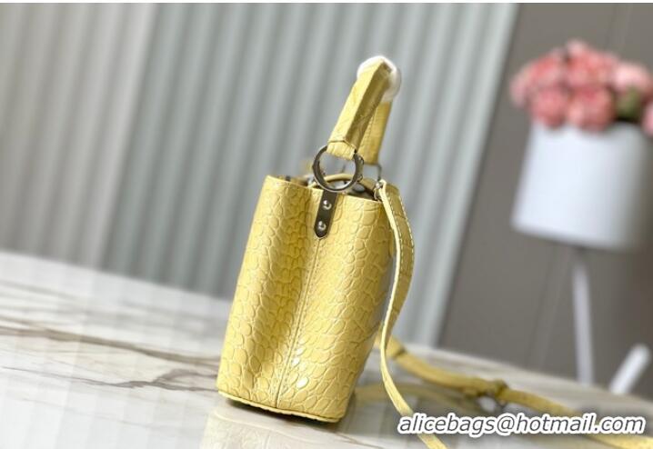 Super Quality Louis Vuitton Capucines Mini N81209 Yellow