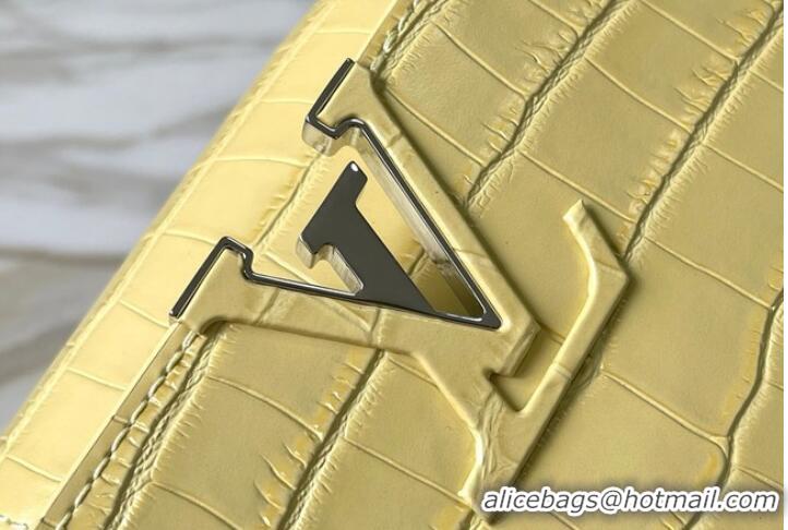 Super Quality Louis Vuitton Capucines Mini N81209 Yellow