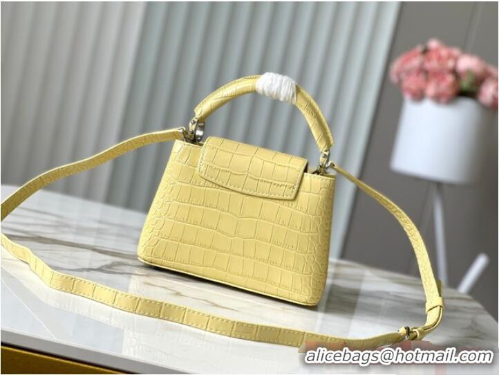 Super Quality Louis Vuitton Capucines Mini N81209 Yellow