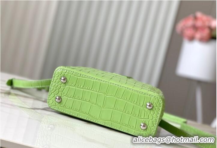 Promotional Louis Vuitton Capucines Mini N81209 Light Green