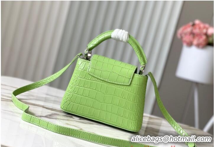 Promotional Louis Vuitton Capucines Mini N81209 Light Green