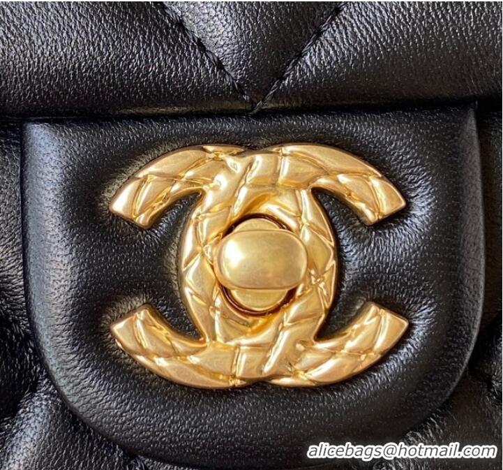 Well Crafted Chanel SMALL FLAP BAG AS4263 BLACK