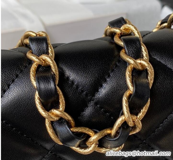 Well Crafted Chanel SMALL FLAP BAG AS4263 BLACK